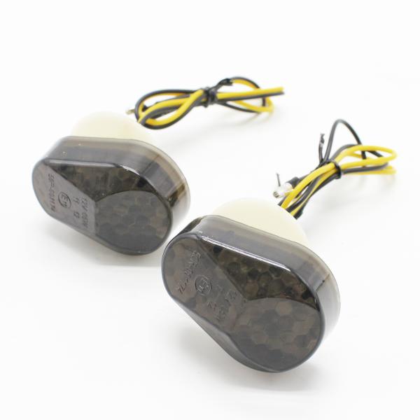 送料無料!! 埋め込み エアロLEDスモークウインカー 2個 ZX-10R ZX-12R