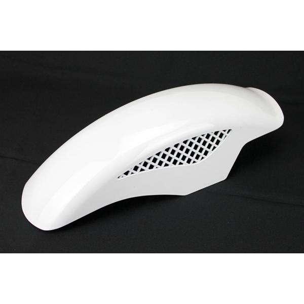 CB400F CBX400F メッシュBEET風フロントフェンダー ホワイト 白