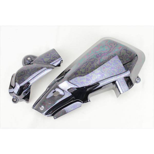 手入れ用具 peeeeeace LiveDio ZX 黒メッキ エアクリーナーカバー ライブディオ AF34 AF35