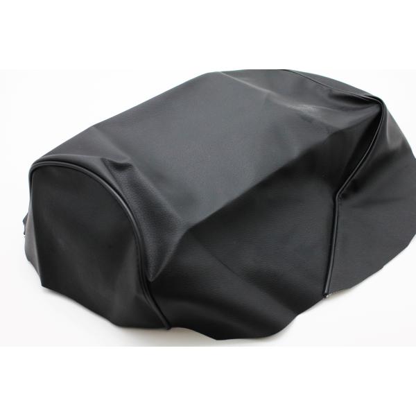 ズーマー AF58 ZOOMER 張り替え用 シート表皮 黒 ブラック 革 皮