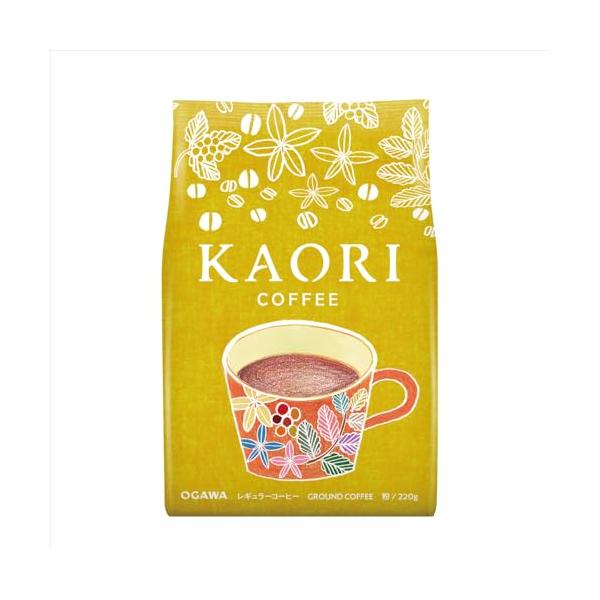 小川珈琲 カオリコーヒー 粉 220g *2個