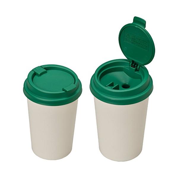 カフェカップデザインの灰皿です。形: 円筒形　生産国：日本車＆バイク/カーアクセサリ/灰皿・シガーライター