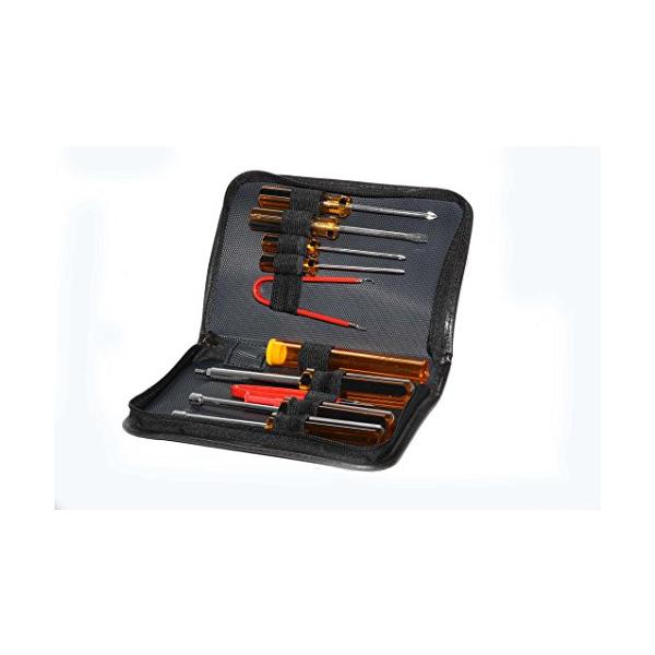 *セット内容：IC引き抜き工具／部品つまみ工具／ピンセット／プラスドライバー (大) ／プラスドライバー (小) ／　　　　　　　　星型ドライバー (T-15) ／ソケットドライバー (1/4") ／ソケットドライバー (3/16") ／マ...