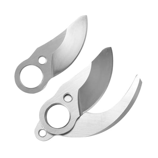 セット内容 上刃2枚、下刃1枚。 SK5ブレードと高い切断能力  剪定刃はSK5高炭素、頑丈で耐久性のある鋼で作られ、(30mm)の枝を切断することができます。ノンスティックコーティングにより、お手入れが簡単で、長寿命です。 取り付け簡単 ...