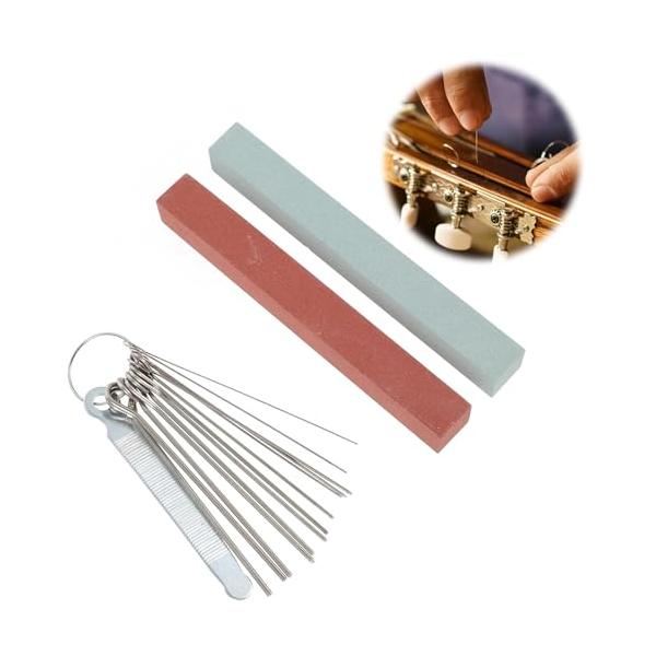 1.このギター研磨石は主にギターのフレット、ナット、サドルを磨き、弦との完璧なフィッティングを確保するために使用されます。2.このサンディングストーンはキズが取れやすく、持ち運びに便利で、ギターを傷つけません。3.高品質の材料なので、熱や腐...