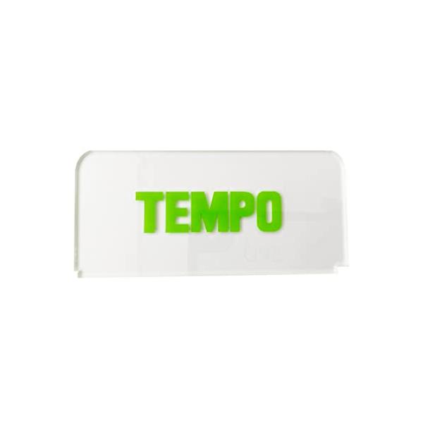 TEMPO アクリル製 ワックススクレーパー サイズ:130mm*60mmX厚さ:3mm 0204 クリア