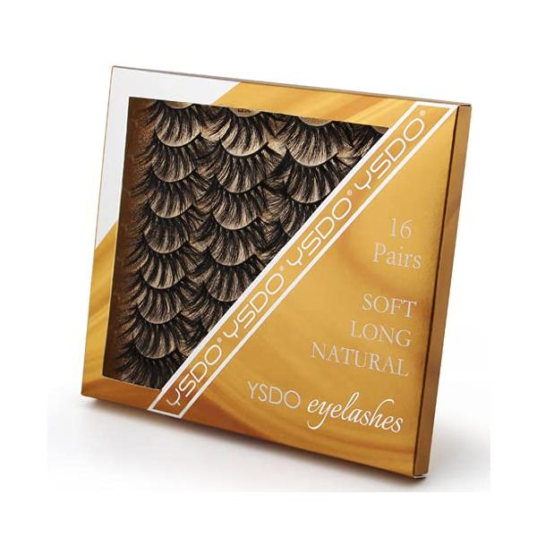 完璧なメイクアップデコレーション：つけまつげはあなたの目を非常に明るく魅力的にします。このつけまつげで、あなたは非常に異なったものになります。自然で魅力的：まつげはまつ毛バンド全体に扇形の長さと厚さを備えており、まばたきしながら微妙でありな...