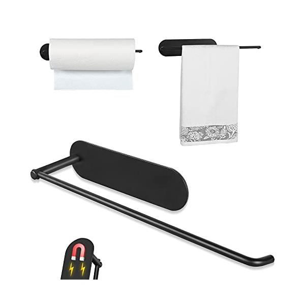 思いやりのあるタオル掛けで角部にエッジがなくて傷とか防止できます。末部の角度が調整できますので、多種場面で使用するニーズに応えますし、ティッシュホルダーとしても使えます。マグネットの吸引面積が広くて荷重が最大で2kgまで受けます。多種用途が...