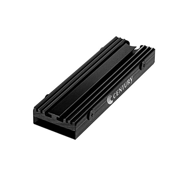 ヒートシンクと放熱シートで挟み込んでM.2 SSDを効率的に冷却。厚みの異なる片面・両面実装のM.2 SSDにも対応。ヒートシンクの緩みや脱落が起きにくいネジ留めタイプ。(プラスドライバー付属)PS5 M.2 SSD増設スロット、取り付け確...