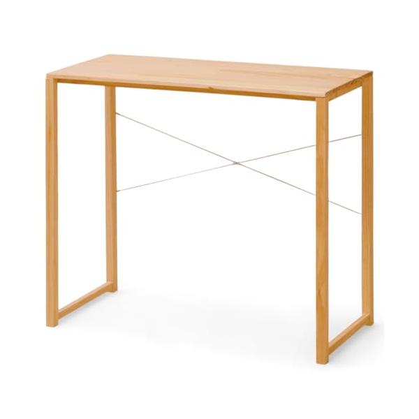 商品サイズ:W840*D395*H718mm 仕様  フレーム：天然木(パイン)　塗装 天板：天然木(パイン　12mm厚)　ポリウレタン塗装シンプルで洗練されたデザインが特徴。どんなインテリアにもマッチします。書斎やリビング、子供部屋など、...