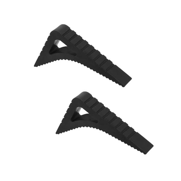 製品情報です セット内容：ドアストッパー*2個。サイズ：11.9*8*2.1cm。 優れた材質 優れた熱可塑性ゴムでできていて、丈夫で変形しにくいです。家具や床を壊すことなく、丈夫な摩擦力を提供します。 取り付けやすい ドアと床の隙間に差し...