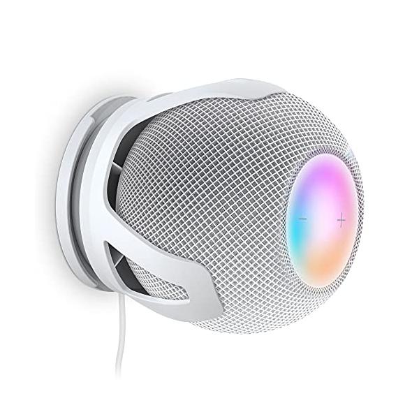 SPORTLINK HomePod mini 用 壁掛けホルダー ホームボット ミニ 用 壁掛けスタン HomePod mini 用 Newモデル) ホームボット ミニ コード収納 スタンド カバースピ