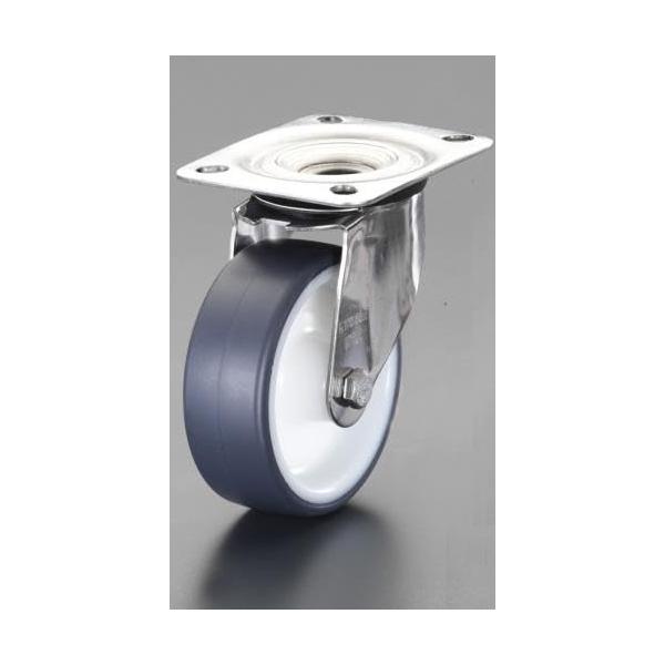 耐熱温度:-25*70* 材質:本体:ステンレス、車輪:サーモプラスチックポリウレタン(TPU)仕様:自在ブレーキ無 車輪径*幅:100*35mm耐荷重:150kg 全高:125mmプレーンベアリング(ベアリングなし) 重量:0.6kg文房...