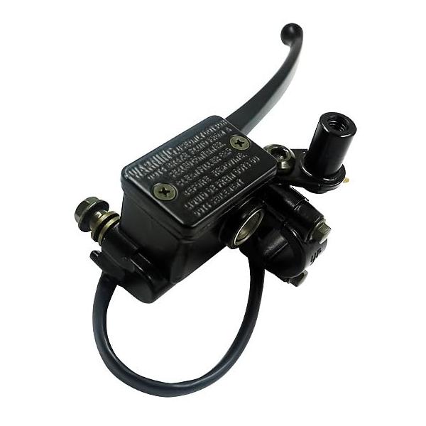 ・ ヤマハ バイク 用 JOG AXIS フロントブレーキマスターシリンダー純正 タイプ 社外品 です。・ フロントブレーキマスターシリンダーとブレーキレバー 、ブレーキスイッチ 一式のセットです。・ 車種によっては純正ブレーキレバーよりも...