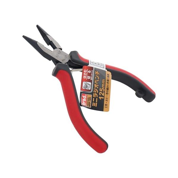 サイズ:125mm材質:S55CDIY・工具・ガーデン:作業工具:カッター:ペンチ:ラジオペンチ