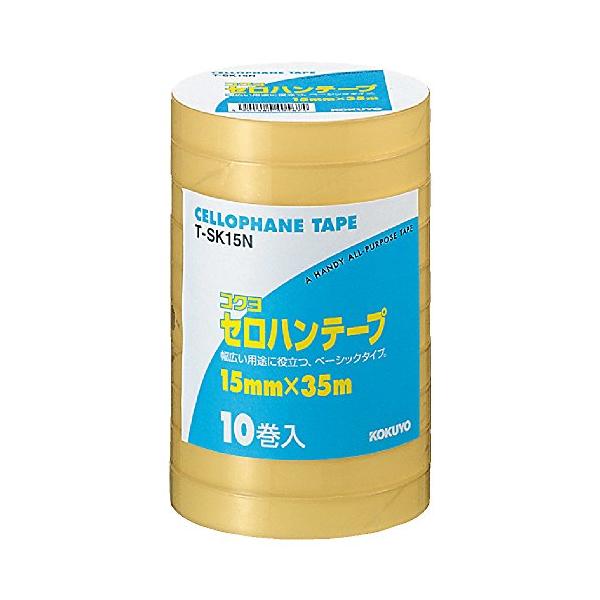 コクヨ(KOKUYO) セロハンテープ 大巻き 工業用 T-SK15N