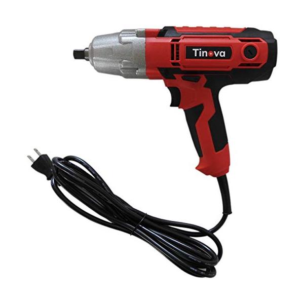 電動ACインパクトレンチ 100V家庭用電源 タイヤ交換 ガレージ常備品 TEW-450