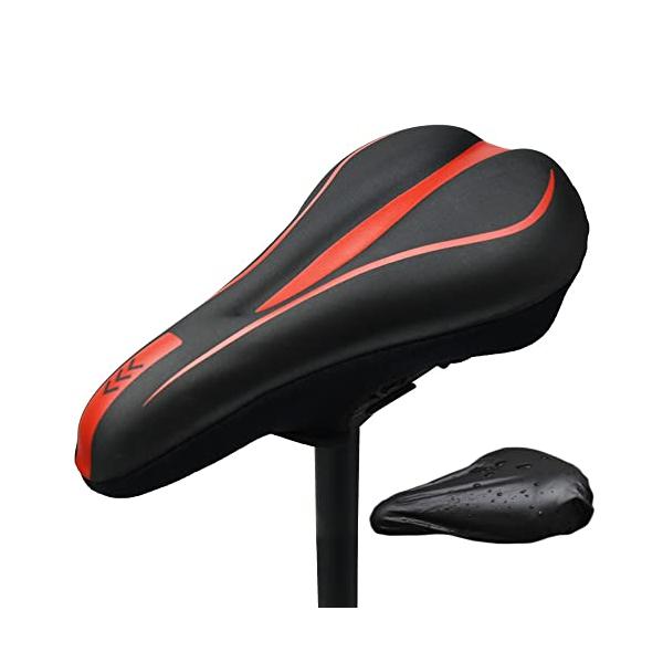 超肉厚な低反発ウレタンフォームと高弾力シリコンゲルを採用 衝撃を吸収し長時間の使用にもお尻が痛くなりにくいです。長時間使用しても痛くなりにくい立体的なフォルム 快適な座り心地を再現 表面は防水加工で水を弾きますが、クロステープ仕様の所が防水...