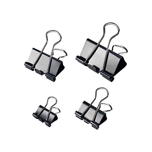 書類整理、オフィスや絵の描きなどへのちょっとした癒やしアイテム。材料：金属製。使用寿命が長くなるために、乾燥な環境に置いて保管して下さい。さまざまなニーズを満たす4つのサイズ。サイズは：15mm とじ枚数30枚 、19mm とじ枚数40枚 ...