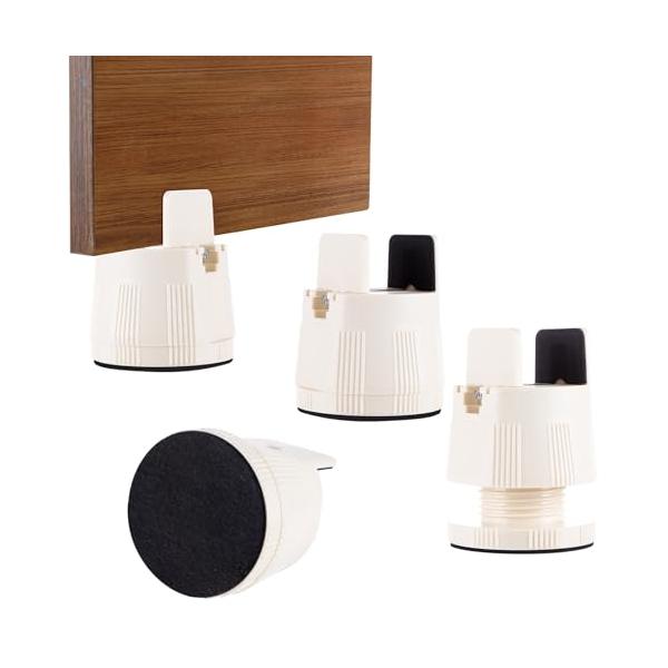 高さを上げる 高さ調節可能6*8 cm。家具を高くし、使いやすい高さに調整します。家具を高くすることで、底の掃除がしやすくなり、底の収納スペースを増やすことができます。姿勢負担を減らします。 0*50mm調整 0〜50 mmの調整可能な継ぎ...