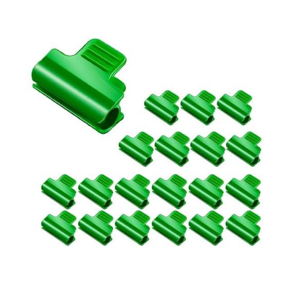 頑丈な作り ガーデンクリップは丈夫なPP製で、壊れにくく、ステンレスに比べて錆びにくく、腐りにくいので、長くお使いいただけます。簡単な調整と滑り止め: 当社のポール クランプは滑り止めのスレッドで設計されており、バネ仕掛けのクリップを滑るこ...