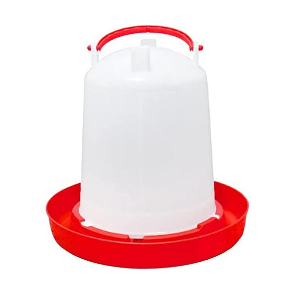 お皿の水が減ると、ドーム型容器に入った水が自動で給水される、鳥、ペット用自動水やり器です。屋外で放し飼いの鶏や、旅行等で不在の場合の水やりにご利用ください。大きな桶等に一度に大量の水をやると、鳥が足を突っ込んでしまったり、長い時間で水自体が...