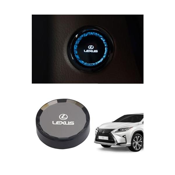 エンジン スタートカバーES200 ES300h RX300 RX450H レクサス に適用 スタートボタンカバー 水晶風専用設計内装パーツ * クリスタル表面