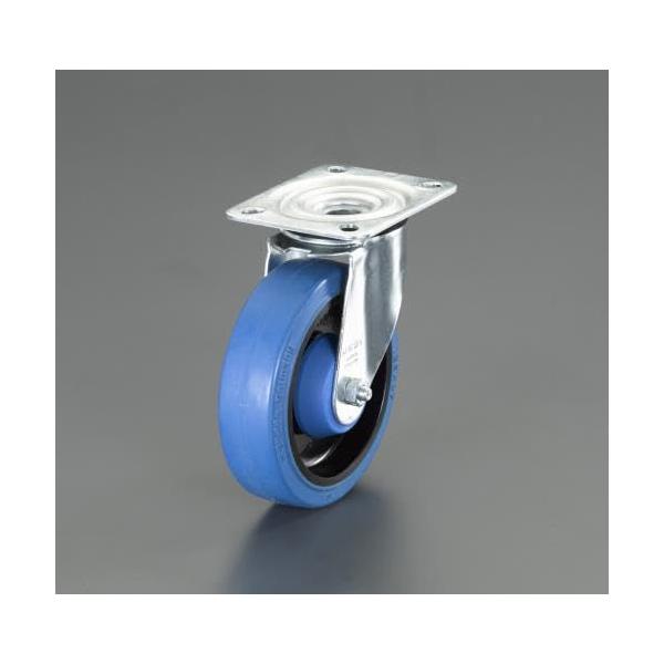 仕様:自在車輪(ストッパー無し) 耐熱温度:-25*80*材質:スチール、車輪:ソリッドゴム 車輪径*幅:100*32mm全高:125mm 耐荷重:150kgボールベアリング プレート取付け型中荷重タイプ文房具・オフィス用品/オフィス家具・...