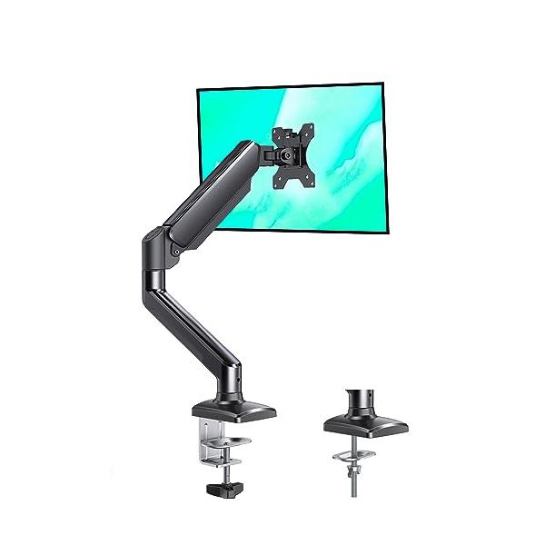 色：ブラック 最新スライドデザイン ErGearモニターアームは、市販の他のモニターアームとは異なるデザインを採用しています。モニターをVESAプレートに固定した後は、スライドしてアームに掛けて、ネジを締めるだけで済みます。お忙しいところは...