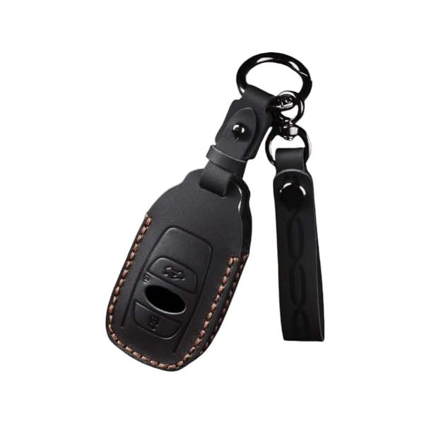 [ZANEKO] フォレスター キーケース適合スバル XV インプレッサキーカバー レヴォーグ STI アウトバック クロストレックスマートキーケース本革