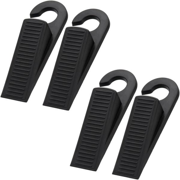 セット内容・サイズ ：ドアストッパーサイズ：約13*4.5*3cm、素材：TPRゴム 強力固定 ：高強度TRPゴム製で、床などの滑らかな表面でもしっかりとドアを固定できます。玄関やドアはもちろん、カーペット、セメント、床など様々な場所で使用...