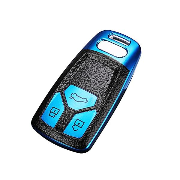 [SANRILY] アウディ スマート キーケース キーカバー キー保護 キーホルダー AudiTT A3 S3 RS3 A4 A5 S5 A6 S6 RS6 