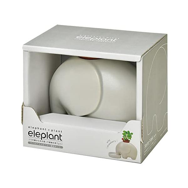 商品サイズ:約13.5*9.5*11.5cmセット内容:ゾウ型ポット(陶器),受け皿(陶器),種,土,説明書*各1ゾウの鼻から水を吸って植物を育てる栽培セット栽培方法:1.水で土を膨らませる 2.種をまいて水をあげる 3.芽がでる栽培の際は...