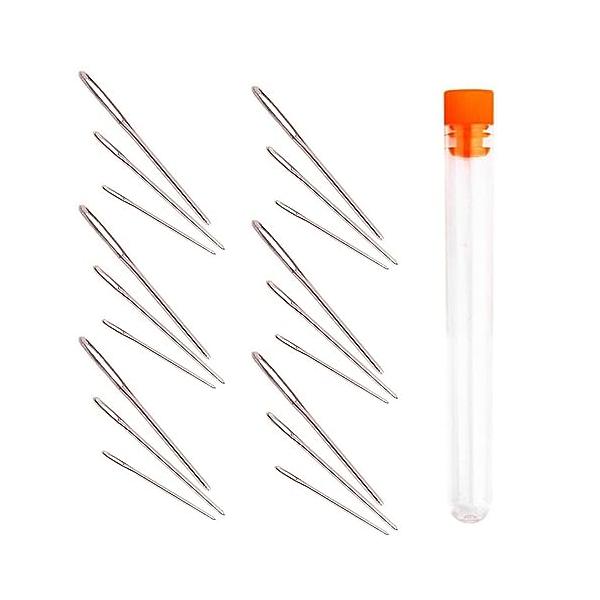 セット内容 3サイズ52mm/60mm/70mm 各6本 18個セット 収納容器*1 携帯便利 18本で小さく、透明な瓶に詰めています。持ちやすく、便利です。 高品質 高い品質のステンレスを使用して、丈夫で曲がりにくくて、耐久性も抜群です。...