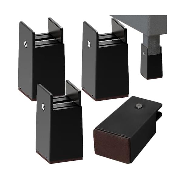 色：ブラックサイズ：10CM 高さを上げる 50 mmまたは100 mmの高さを自由に選択できます。家具を高くし、使いやすい高さに調整します。家具を高くすることで、底の掃除がしやすくなり、底の収納スペースを増やすことができます。 0*50m...