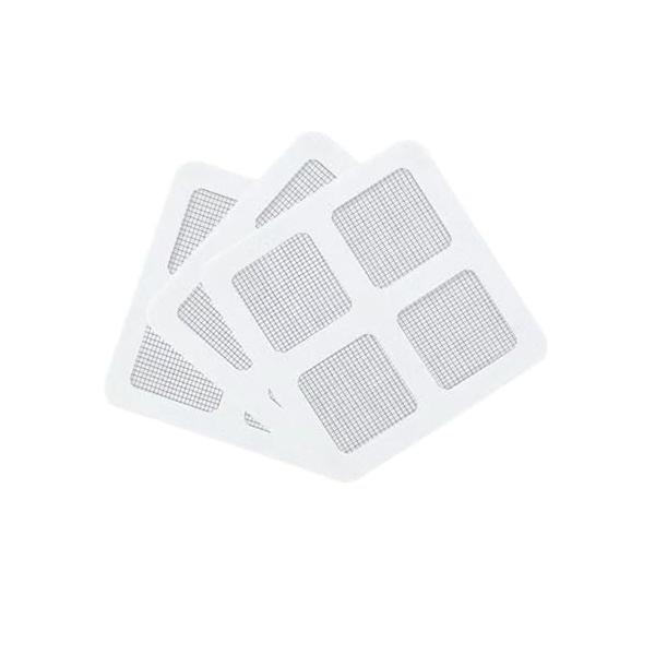 梱包内容：床ドレンメッシュ壁補修ネット 10cm*10cm 10枚破損しにくい高品質。 直径約10cmの細穴メッシュ浴室排水口、浴室、洗面台、シャワー、浴槽、流し台、洗濯機置き場、洗面台などに適しています。 予防と言う排水口の毛だけでなく、...