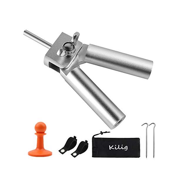 * 簡単にポールを二又化 フタマタを使うとワンポールテントが広くなります テントの真ん中に存在するメインポールがなくなるので、テント内を広々使うことができレイアウトの幅も広がります。* タープの二又化にピッタリ タープポールを持っていれば繋...