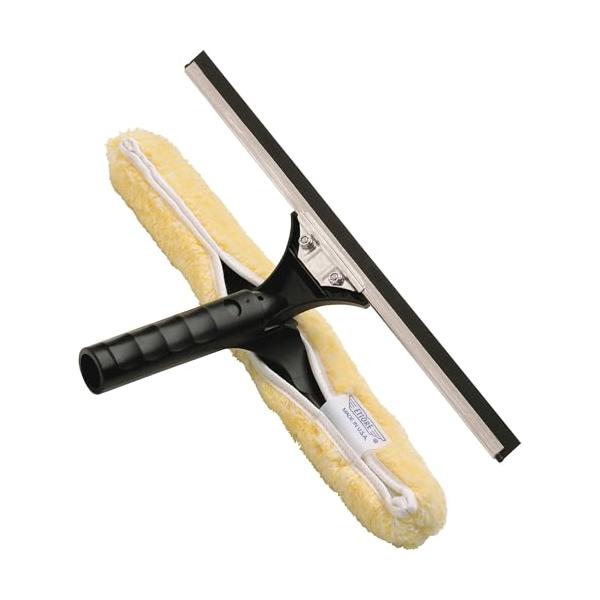 エトレのガラス掃除プロ用ツール　  バックフリップ ステンレス  12"(30cm)  　“プロ用道具は品質が違います”ホーム&amp;キッチン/掃除用品/スクイジー・ガラスワイパー