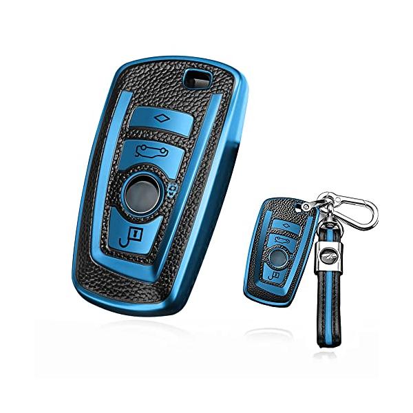 スマート キー ケース キーカバー キー保護 キーホルダー ＢＭＷ向けの 1 2 3 4 5 6 7 シリーズ X3 X4 Z4 専用 高級 スタイリッシュ 汚