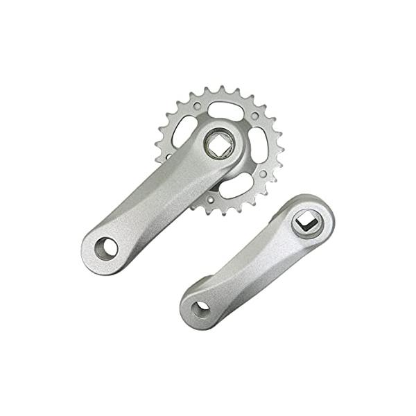 XFentechバイクコンポーネント - 25T / 28T子供用自転車クランクセット子供用自転車クランクチェーンホイール, 25T/102MM