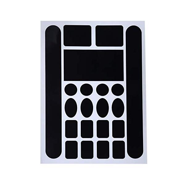 傷・埃・こすれからフレームの塗装などをまもるシールです。粘着はフレーム塗装を痛めないようにテストして必要な範囲になっています。貼った後も目立ちません。厚さは0.18mmで曲面に張り付く厚さになっています。チェーンステーなどの擦れが激しいとこ...