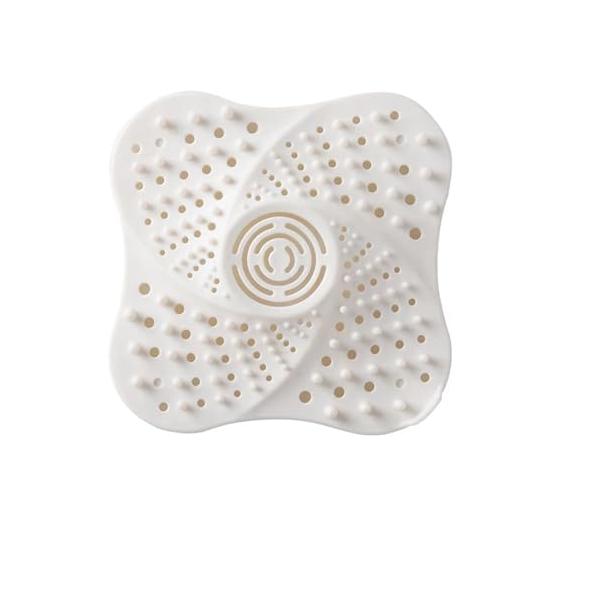 製品仕様 排水溝 ネットサイズ：13*13cm。カラーは3色から選べます：ブラック/ホワイト/ブルー 高品質素材 排水口カバー高品?TPR素材を使用して作られ、弾力性に富み、耐摩耗性と滑り止め効果に優れ、長持ちします。 細密な水孔 髪の毛キ...