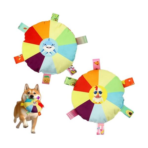 デザイン性 鮮やかな虹色のカラフルなデザインで、愛犬の視覚的な興味を引き、遊び心を刺激します 耐久性 丈夫な素材を使用し、小型犬から大型犬まで安心して使える高い耐噛み性能を実現 運動促進  投げて遊ぶことで愛犬の運動不足解消と健康維持をサポ...