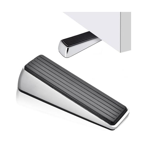 簡単で便利 このスタイリッシュなデザインのドアストッパーは、挿入するだけで固定され、複雑な取り付け手順が不要です。お時間とお手間を節約し、生活を楽しむのに便利です。 ? 安全を考慮 丁寧に設計された丸い角と両面ゴム構成により、ドアと床の摩擦...