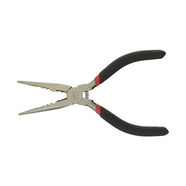 多種な作業が可能なマルチラジオペンチ「つかむ、回す」「割り込み」「圧着」「切断」が可能握りやすい二重グリップのブラックグリップシリーズ呼び寸:150mmDIY・工具・ガーデン:作業工具:カッター:ペンチ:ラジオペンチ