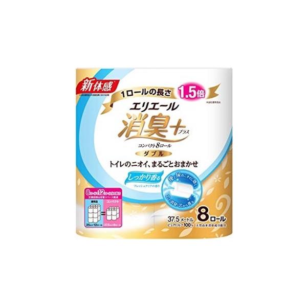 ●天然由来のＷ消臭成分（柿タンニン＆茶カテキン）配合で気になるニオイをしっかり消臭●爽やかさ・清潔感を感じられる「フレッシュクリアの香り」●消臭機能と香りの持続性を守る機密性の高いフィルムを採用●8ロールで12ロール分の長さ●持ち運びやすく...