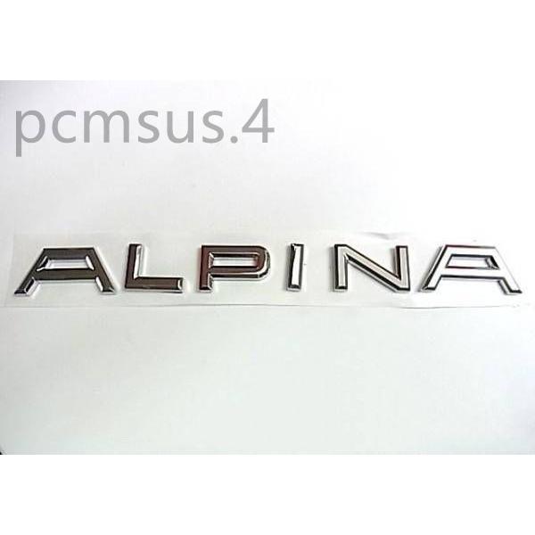 ALPINA/アルピナ新型クロームトランクエンブレム/D5/D4/XD3/両面テープ付/商品/BMW/Mパワー/M2/M3/M4/M5/M6/750/650/5