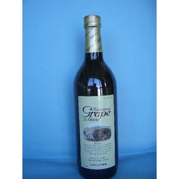 カツヌマグレープ 白ワイン 720ml ノンアルコール 飲料☆ノンアルコールワイン カツヌマグレープ 白 0.00% 720ml