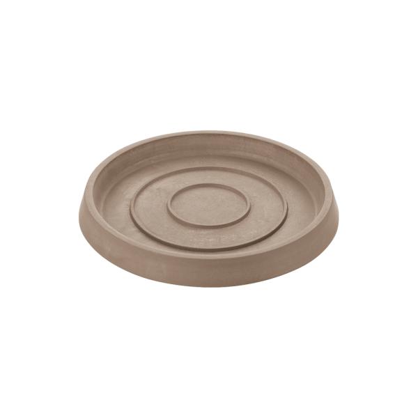 こだわりの高い質感でワンランク上のディスプレイを。プラスチックに自然素材を混ぜ合わせ、高いデザイン性を実現しました。陶器に比べると軽量で、割れにくく、扱いやすい受皿です。ボタニープレーンポット、カーヴポット、バルカボール、ラウンドポットとセ...