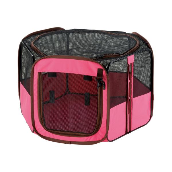 Richell たためるペットサークル 75-75 ベージュ・黒 リッチェル たためるペットサークル 75-75 (犬小屋・ケージ